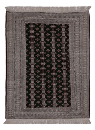 Pákistánský koberec - 178 x 135 cm - černá