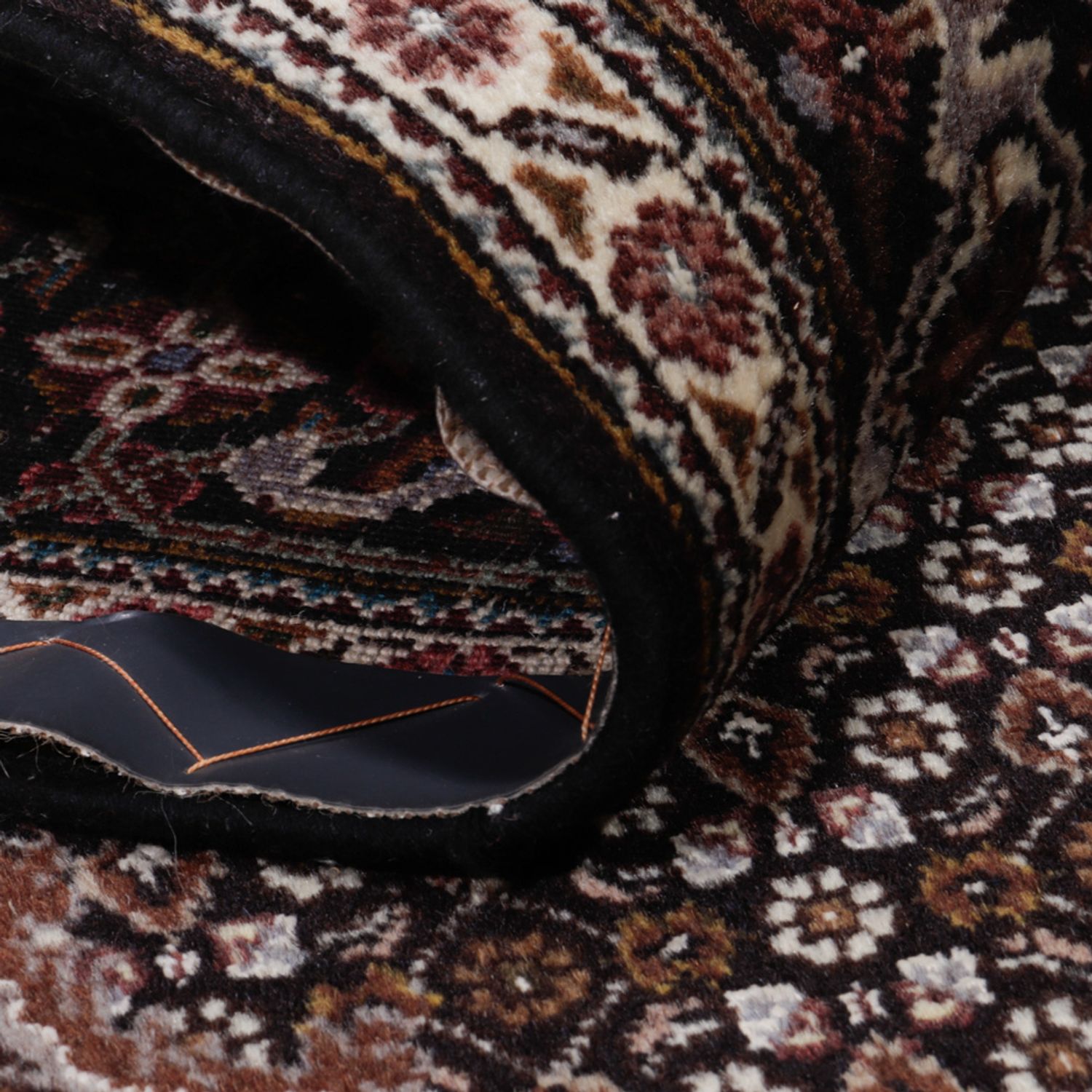 Persisk teppe - Tabriz - 197 x 150 cm - mørk beige