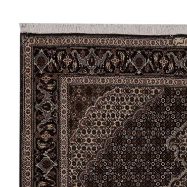 Persisk teppe - Tabriz - 197 x 150 cm - mørk beige