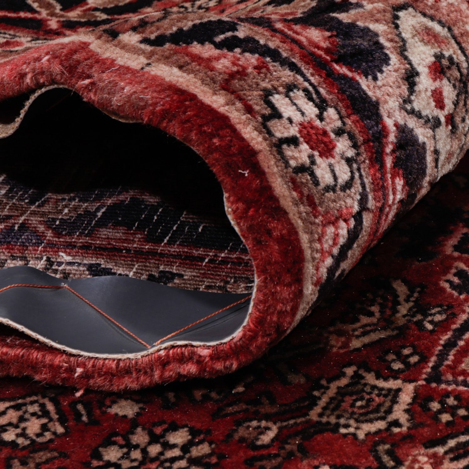 Perský koberec - Bijar - 216 x 150 cm - rezavá