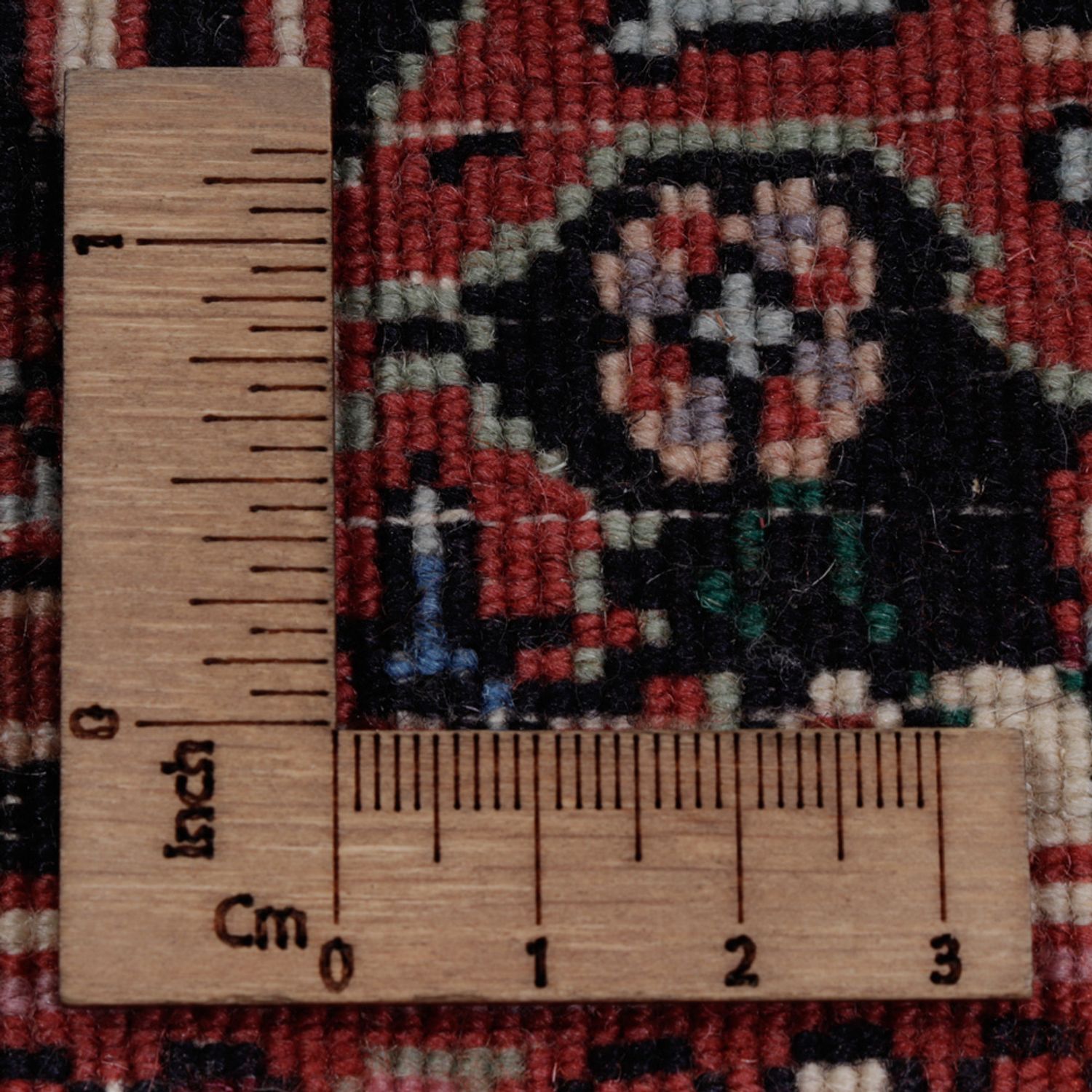 Perský koberec - Bijar - 304 x 198 cm - tmavě béžová