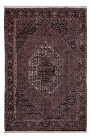Perský koberec - Bijar - 304 x 198 cm - tmavě béžová