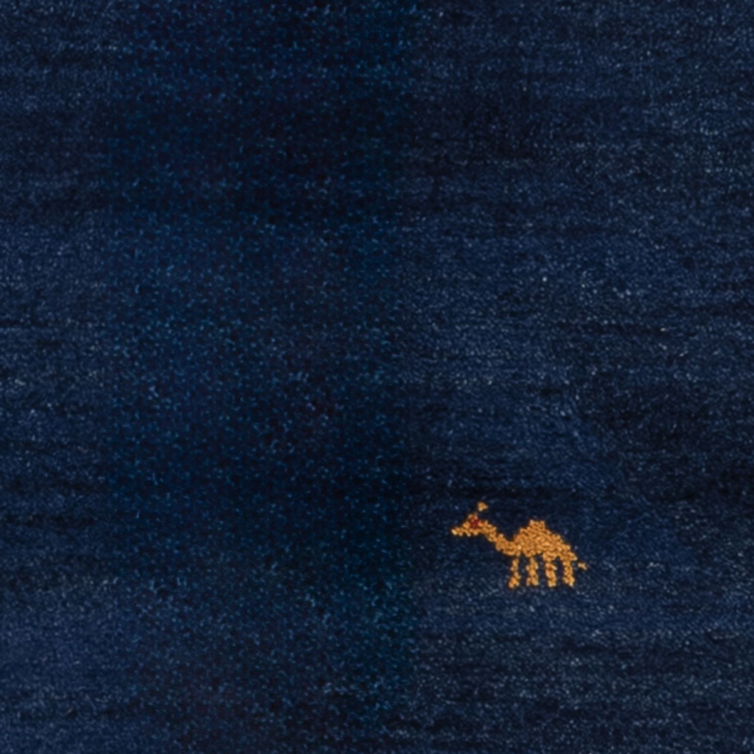 Alfombra Gabbeh - Persa - 186 x 124 cm - azul oscuro