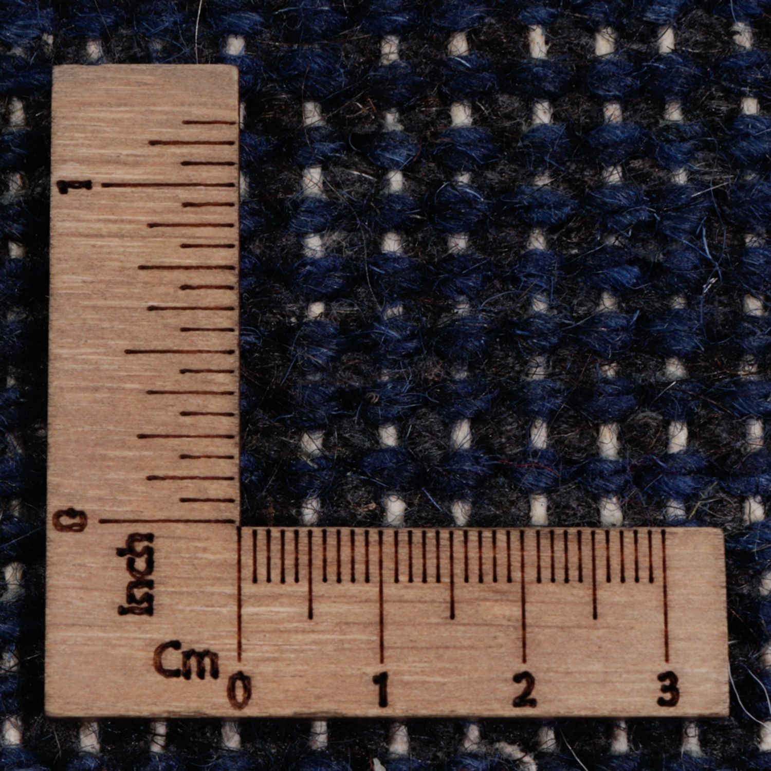 Alfombra Gabbeh - Persa - 186 x 124 cm - azul oscuro