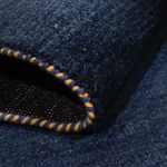 Alfombra Gabbeh - Persa - 186 x 124 cm - azul oscuro