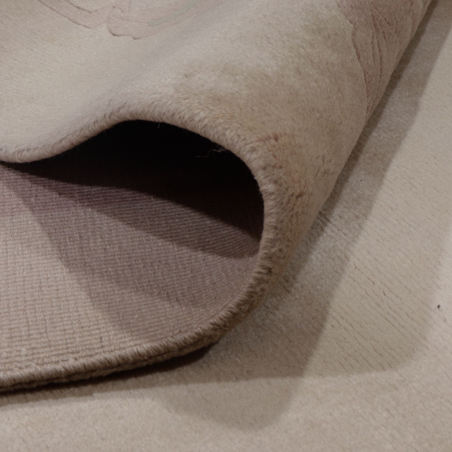 Alfombra china - 307 x 240 cm - beige oscuro