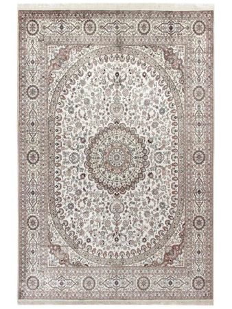 Hedvábný koberec - Čínské hedvábí - 352 x 269 cm - béžová