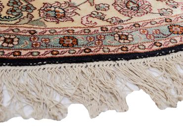 Hedvábný koberec - Čínské hedvábí - 238 x 153 cm - antracitová