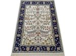 Alfombra de seda - Seda china - 90 x 62 cm - beige