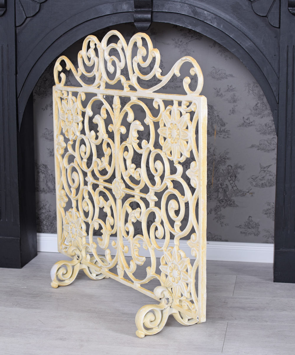 Gusseisen Funkenschutzgitter Kaminfunkenschutz Ofen Gitter Kaminschirm