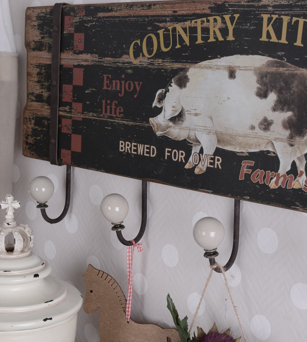 Wandhaken Handtuchhalter Hakenleiste Geschirrtuchhalter Küchenhaken