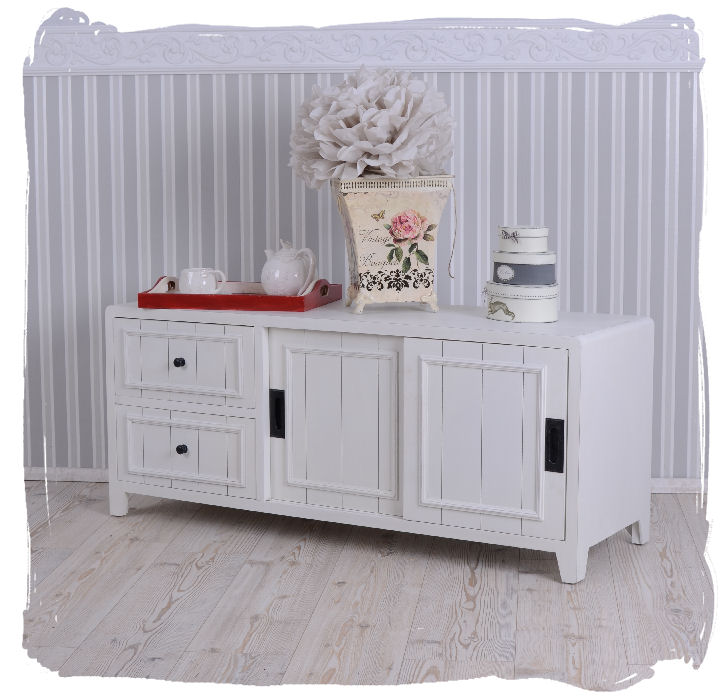 Vintage Schrank Sideboard Landhausstil shabby chic board ...