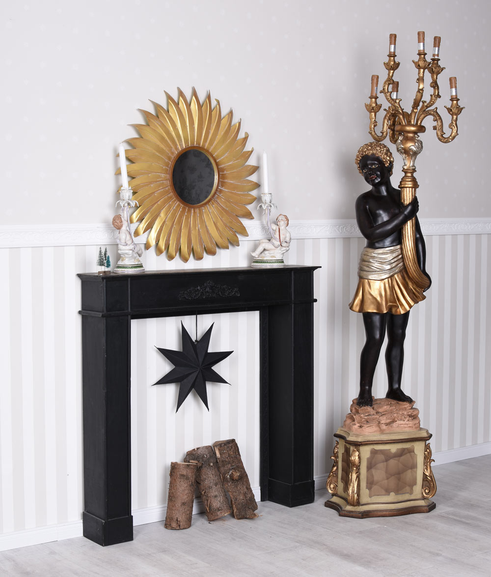 Kaminsims Kaminkonsole Deko Kamin Wandkonsole Kaminverkleidung Antik