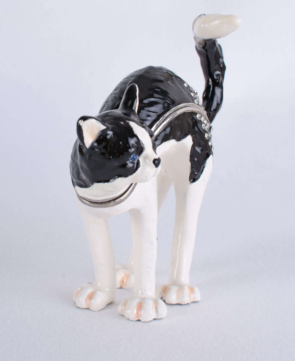Pillendose Katze Schmuckdose Dose Pillenbox Box Dose Pille Schmuck Katzenfigur