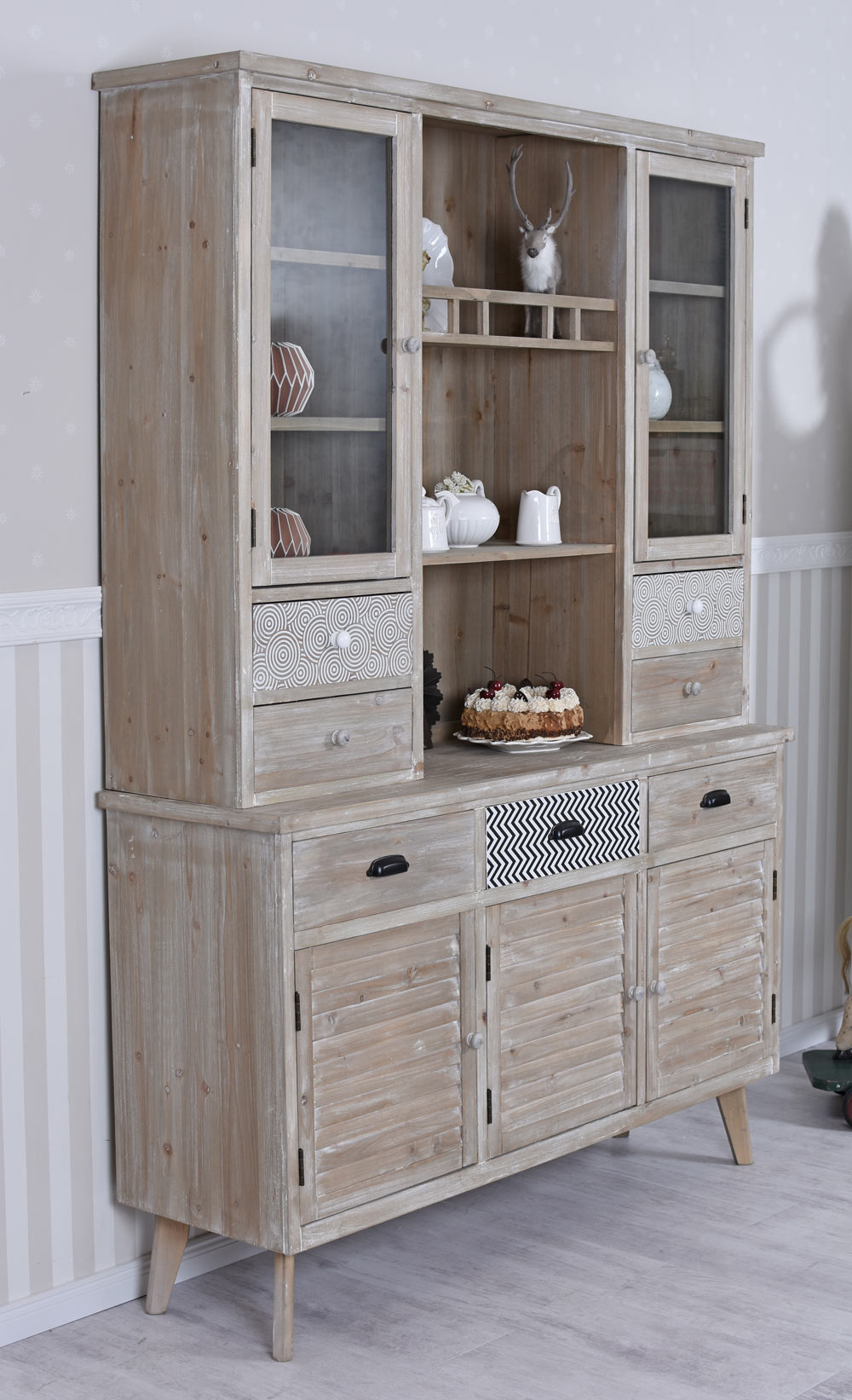 Küchenbuffet Buffetschrank Geschirrschrank Antik Küchenschrank Anrichte