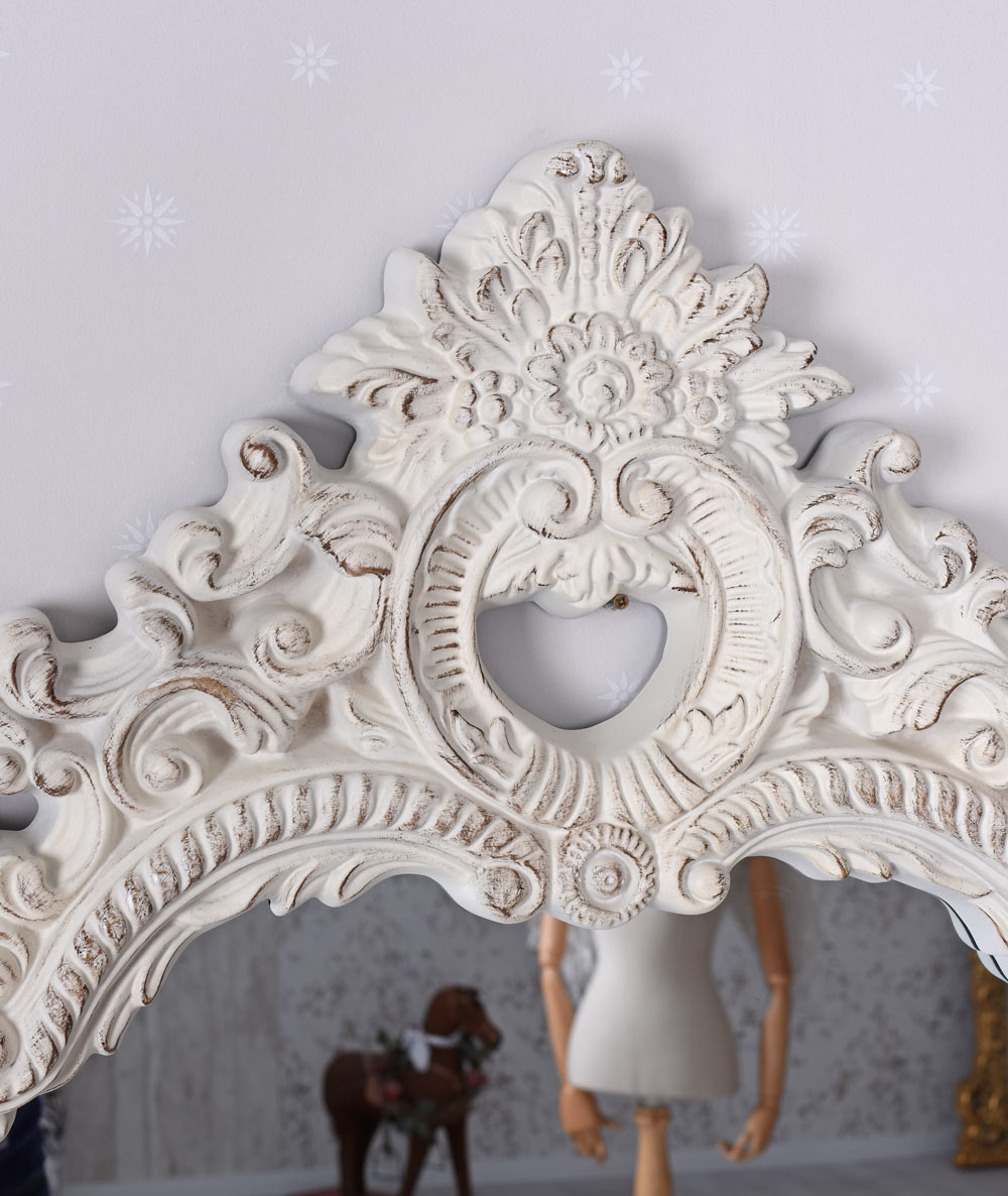 Barock Spiegel Wandspiegel 125cm Antik Kaminspiegel Badspiegel