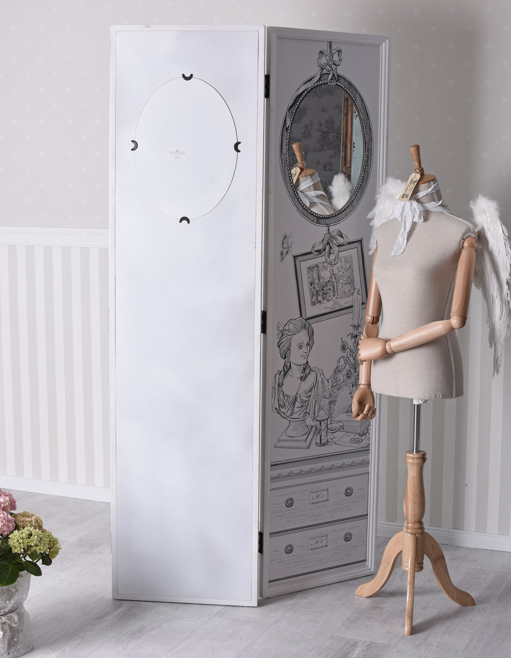 Divider Paravent Mirror Screen Room Divider Changing Room Spanish Wall