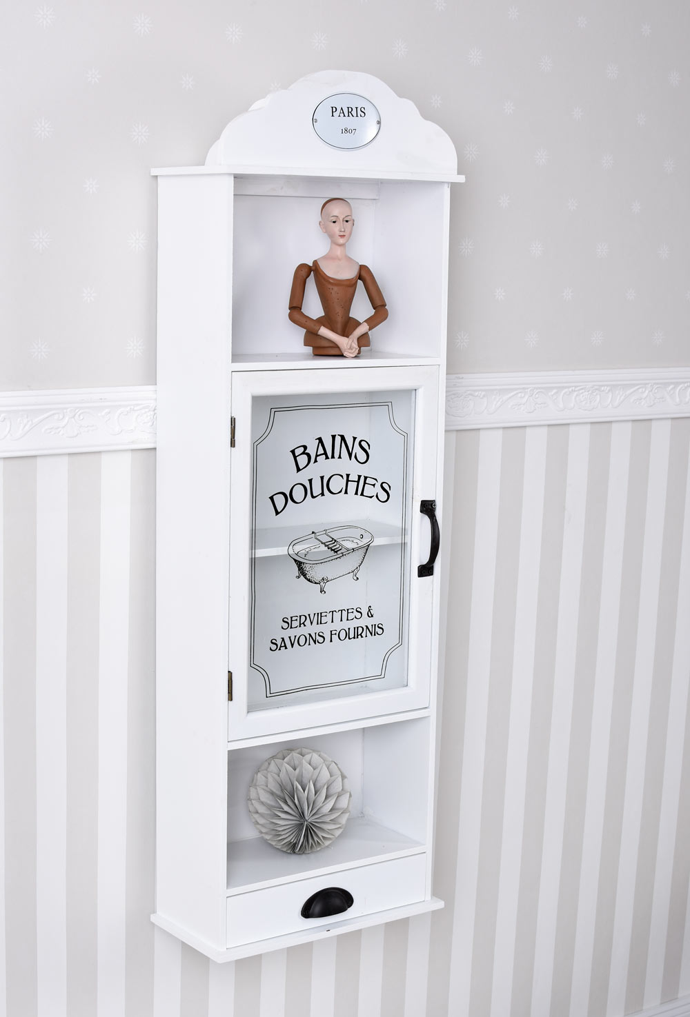 Armario de Boticario Primeros Auxilios Estante Medicinas Caja Botiquín