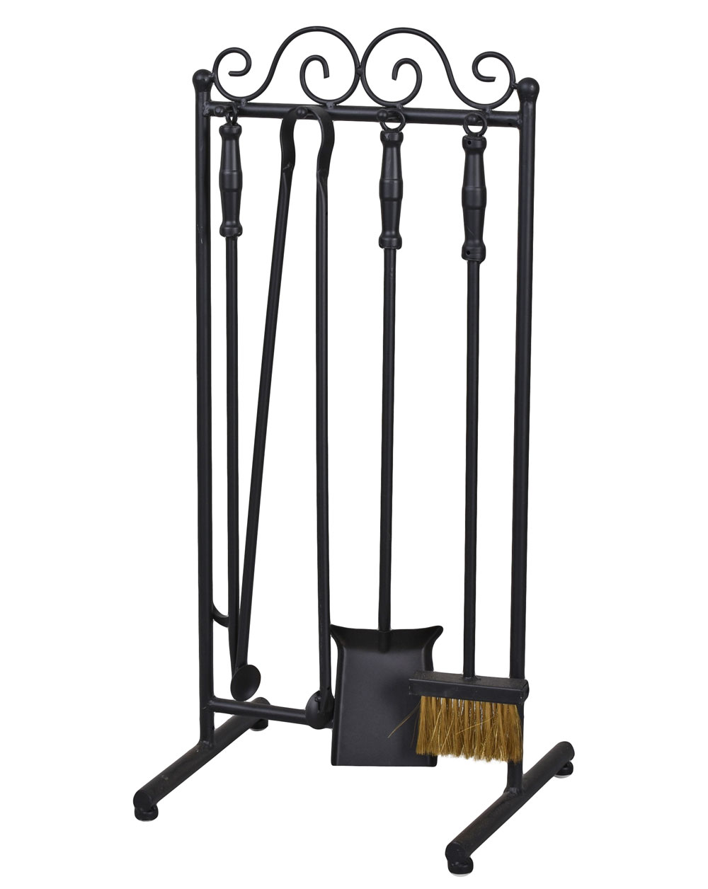 5 teiliges Kaminbesteck Eisen Kamingarnitur Kaminwerkzeug Kaminset