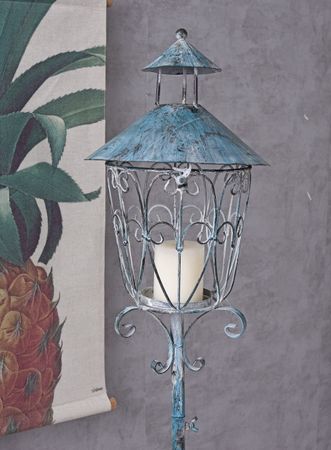 Standleuchte Bodenleuchter Laterne Standlaterne Kerzenständer