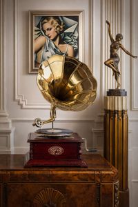 Trichter Grammophon His Masters Voice | Palazzo INT Ltd. & Co. KG