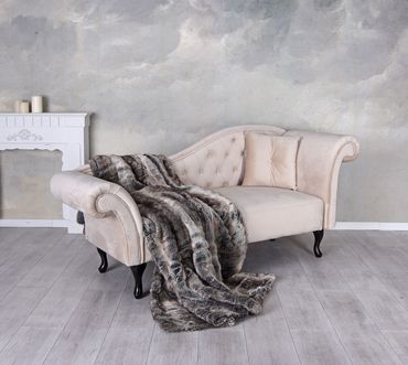 Chesterfield Chaise Longue In Velluto: Il Trono Inglese Per Il Tuo Salotto! - 4