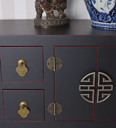 Table Console Chinois Armoire de Mariage Flurtisch Table de