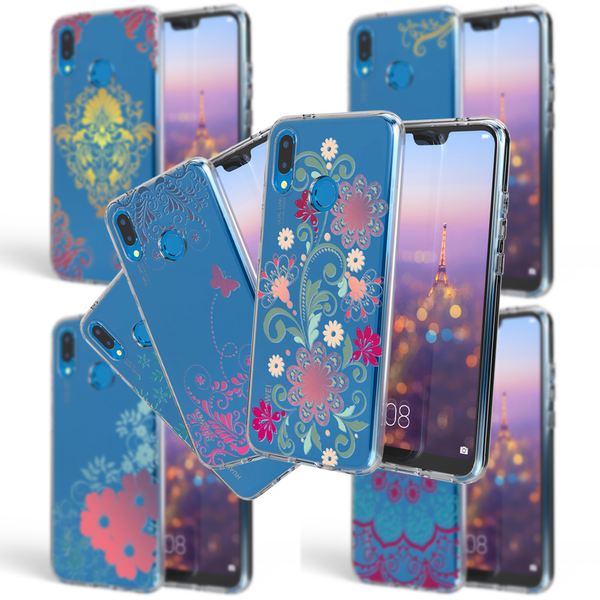 NALIA Handyhülle kompatibel mit Huawei P20 Lite, Slim Silikon Motiv Cover Case Crystal Schutzhülle Dünn Durchsichtig, Etui Handy-Tasche Backcover Transparent Bumper NALIA Handyhülle kompatibel mit Huawei P20 Lite, Slim Silikon Motiv Cover Case Crystal Schutzhülle Dünn Durchsichtig, Etui Handy-Tasche Backcover Transparent Bumper