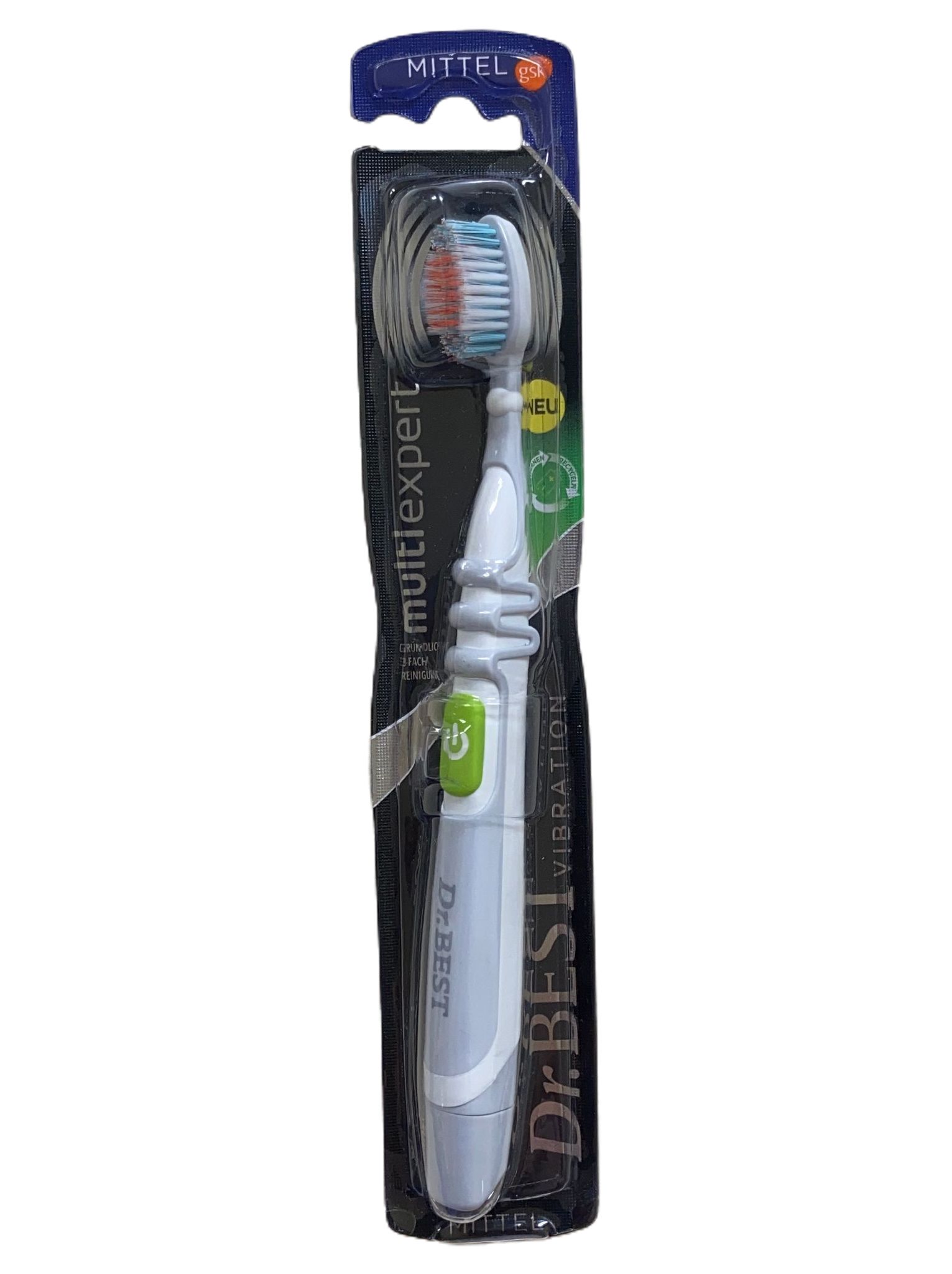 Dr.Best Vibration multi expert Zahnbrste, Mittel (1 Stck) | Top Price Shop