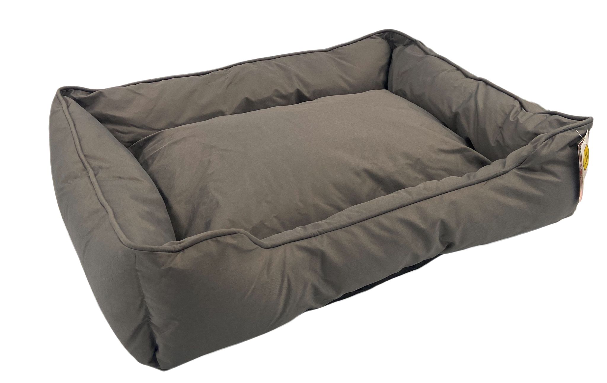 Hundebett grau, Eckvariante 75x75x15 cm und Rechteckig 73x58x20 cm | Top  Price Shop