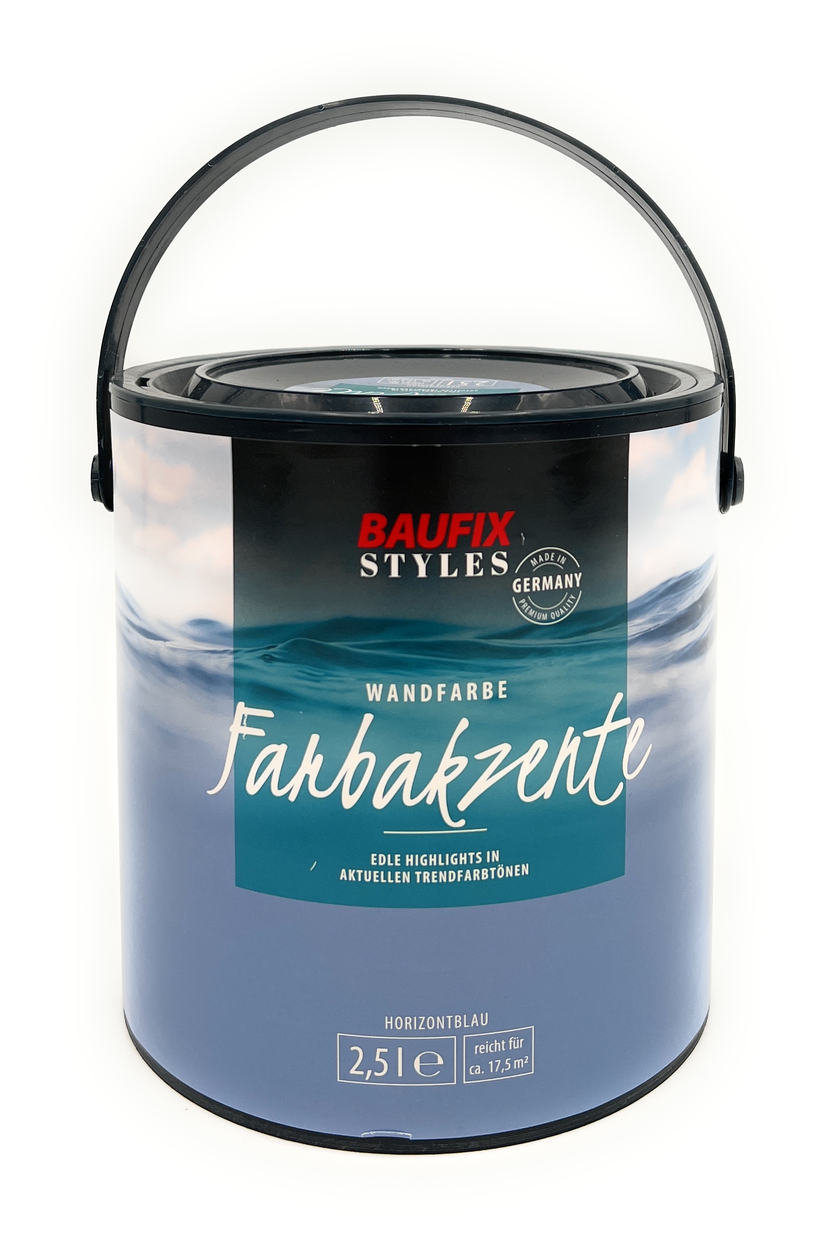 BAUFIX Farbakzente Wandfarbe horizontblau 2,5L | Top Price Shop