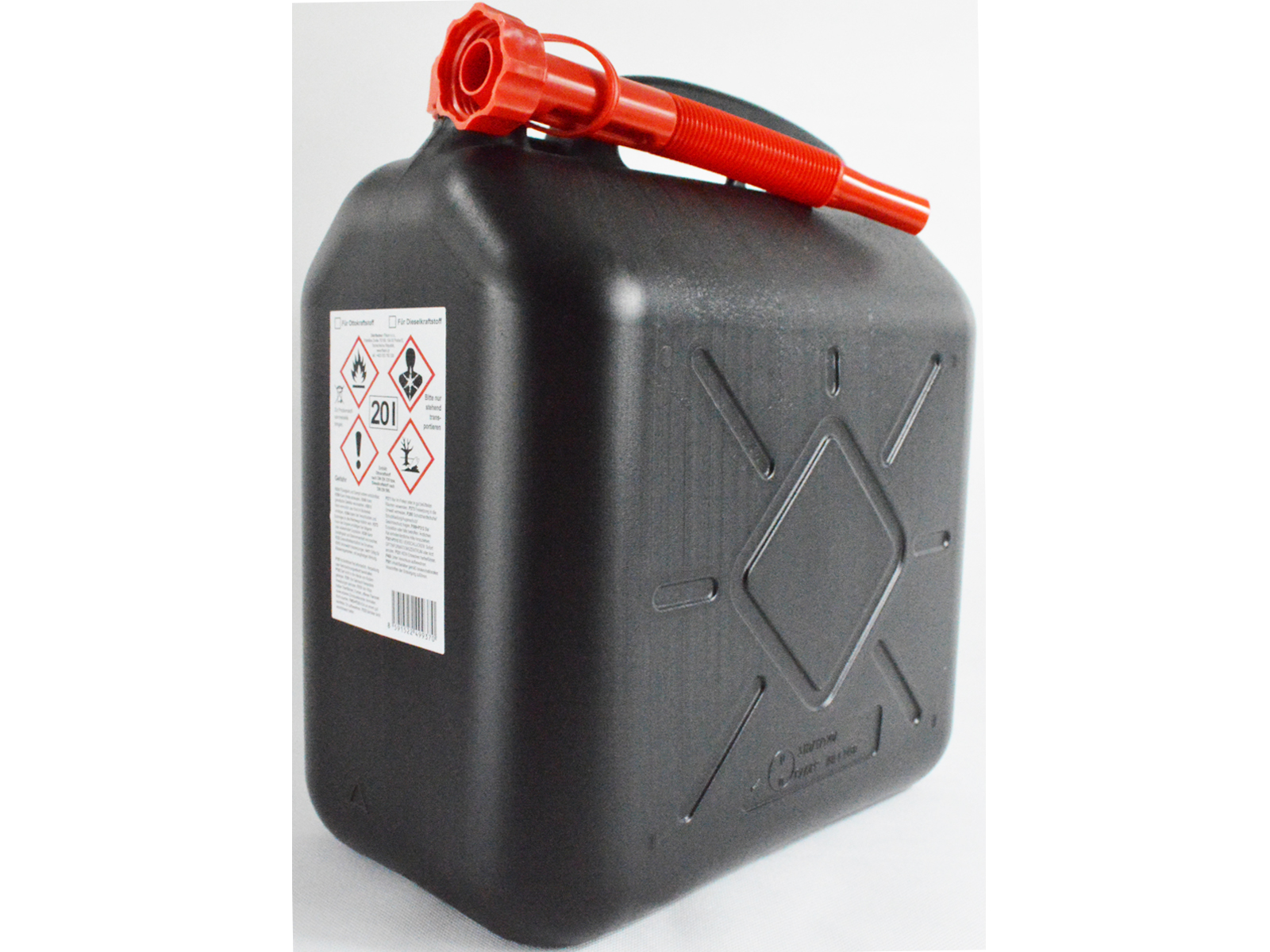 3x Kanister Benizinkanister 20L Kraftstoffkanister Kraftstoff Benzin 20