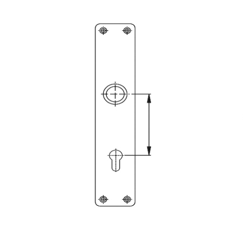 Lochabstände Innentüren