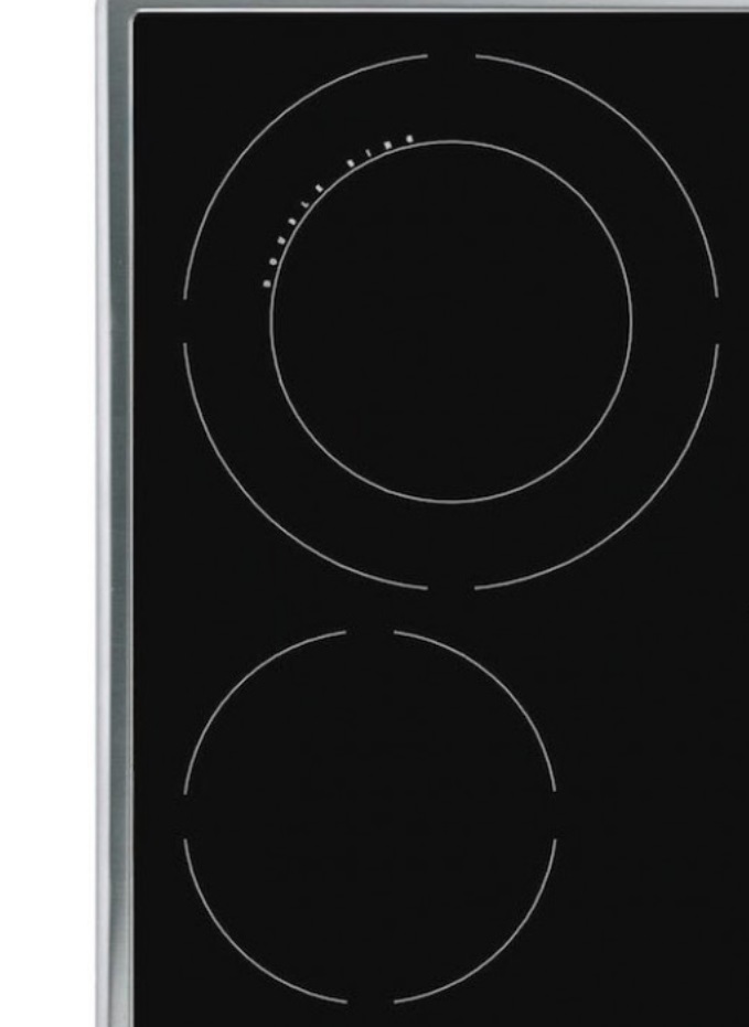 Indesit Ceranfeld SCHOTT CERAN® Zweikreis Kochzone 4 Felder ...