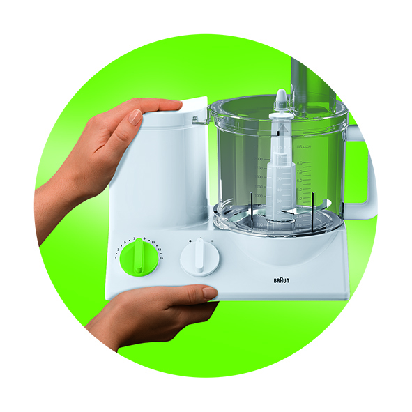 Braun Fp 3010 Processor Multifunction Food Processor Compact Many