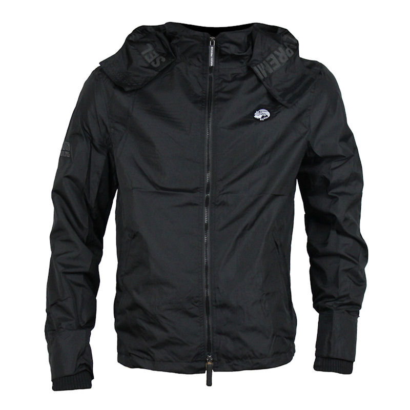 YAKUZA Herren Windbreaker - Leichte Wasserabweisende Jacke Mit Kapuze & Mesh-Futter