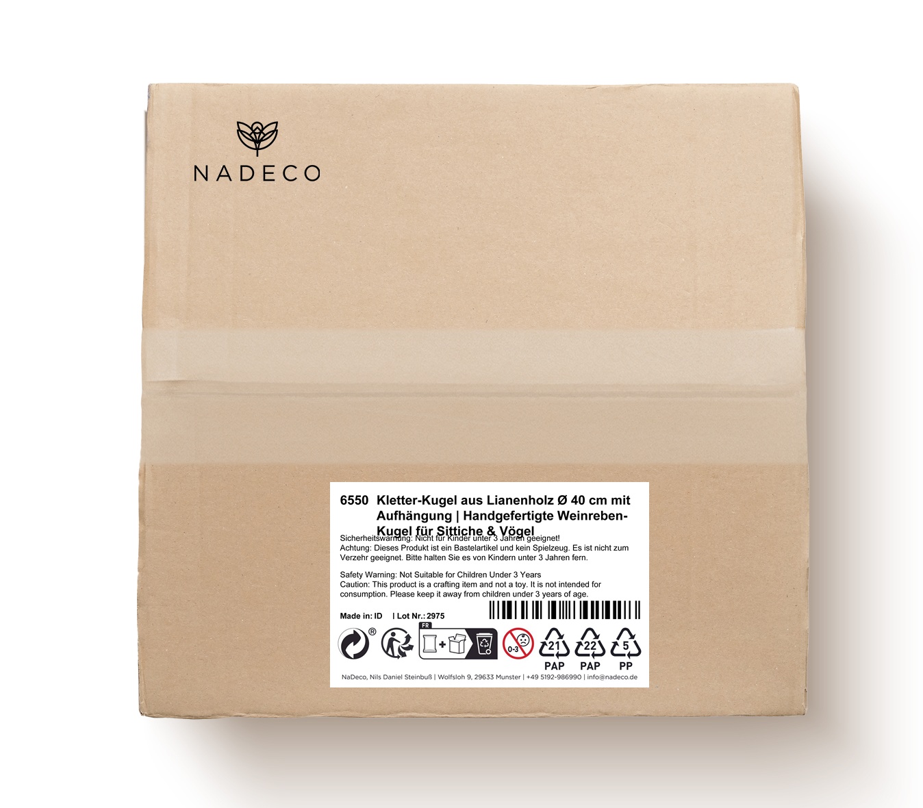 Produktverpackung Bild 1