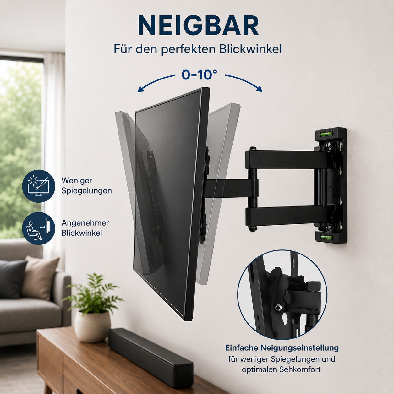 TV Wandhalterung neigbar