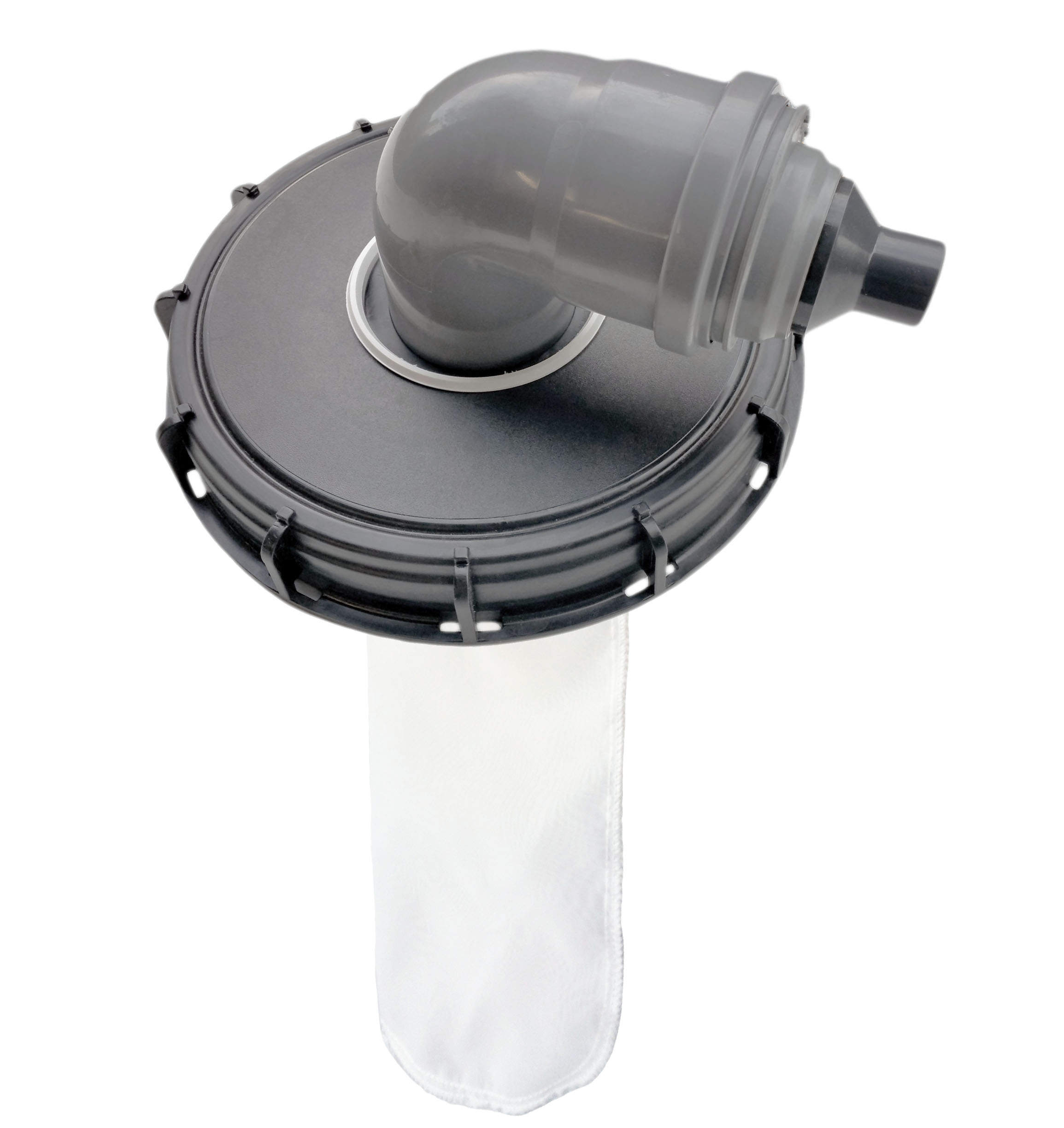 FN-Technik Filtro Per Coperchio IBC DN 225 Con Sacchetto In Nylon Da 125µm - Per Acqua Piovana, Qualità Alimentare