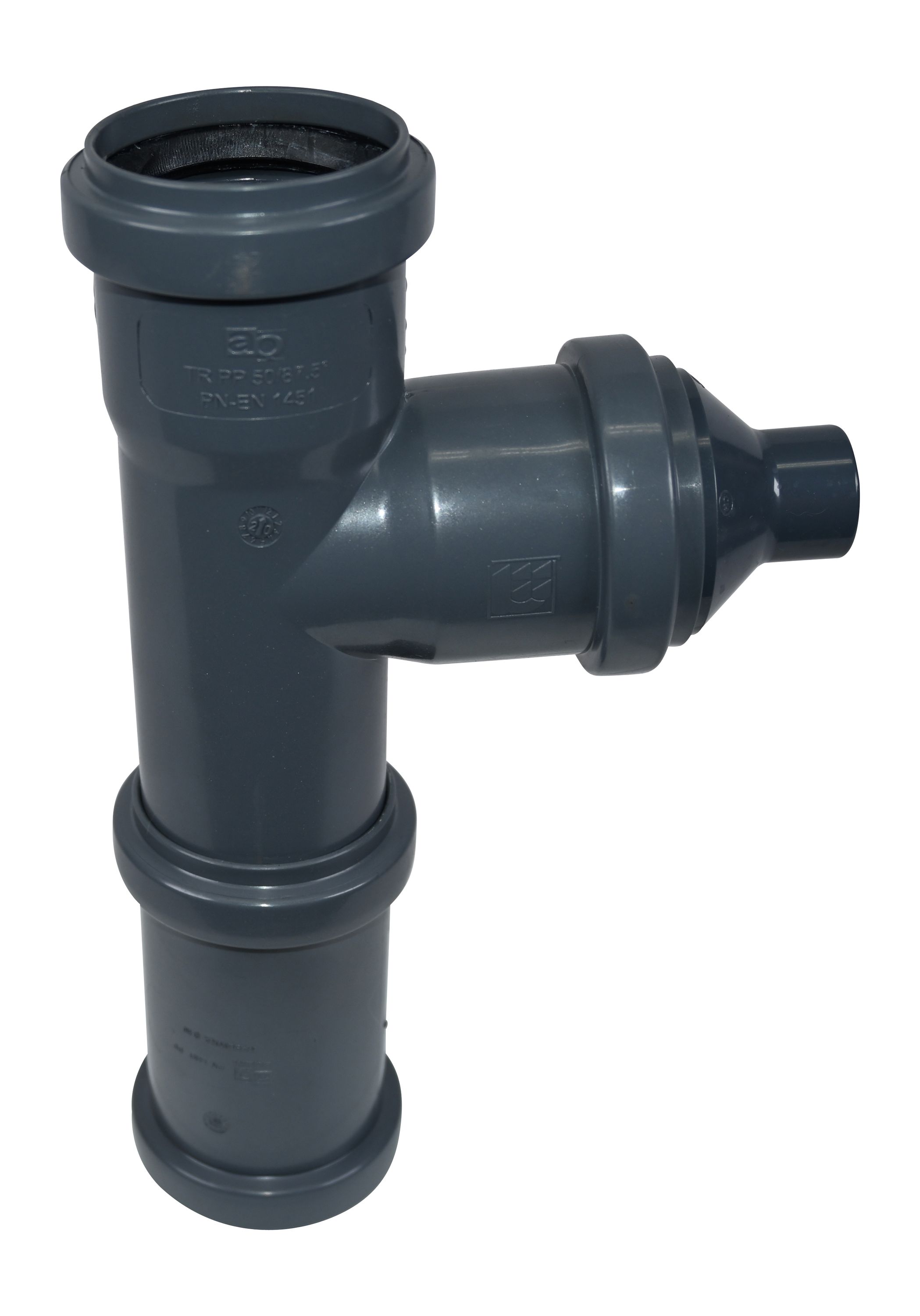 IBC Regenwassertank Deckel NW 225 HT T-Stück / Abzweig 89° DN 75 | FN IBC Regenwassertank Deckel NW 225 HT T-Stück / Abzweig 89° DN 75 | FN