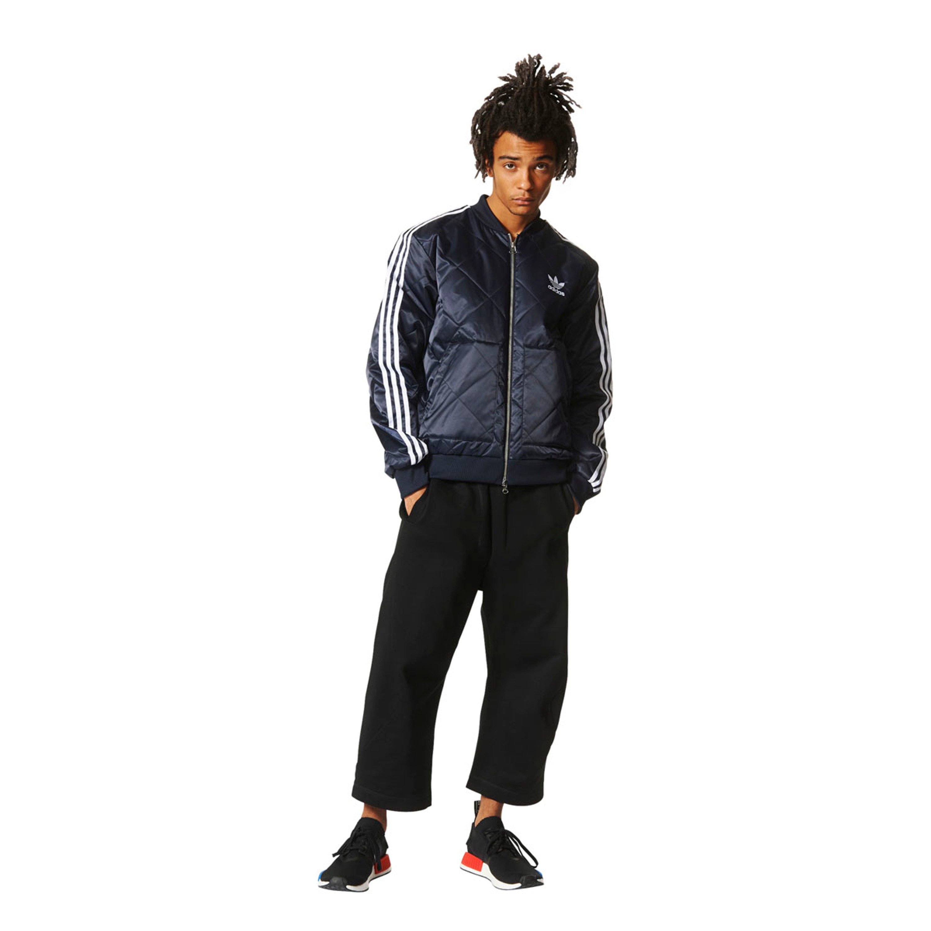 Adidas SST Quilted Jacke legend ink für Herren | dunkelblau Adidas SST Quilted Jacke legend ink für Herren | dunkelblau