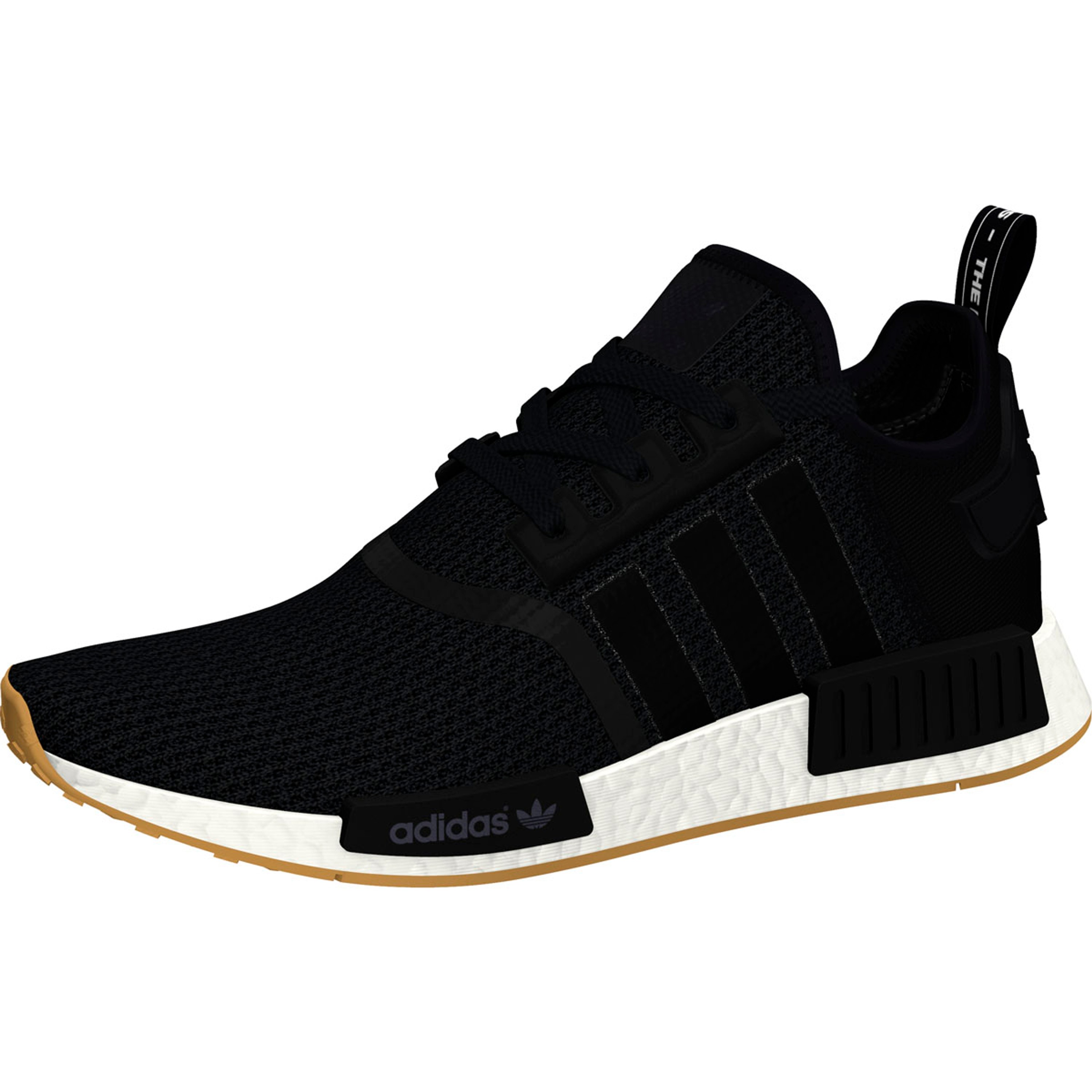 Adidas NMD_R1 Retro-Vintage Running Sneakers für Herren in schwarz Adidas NMD_R1 Retro-Vintage Running Sneakers für Herren in schwarz
