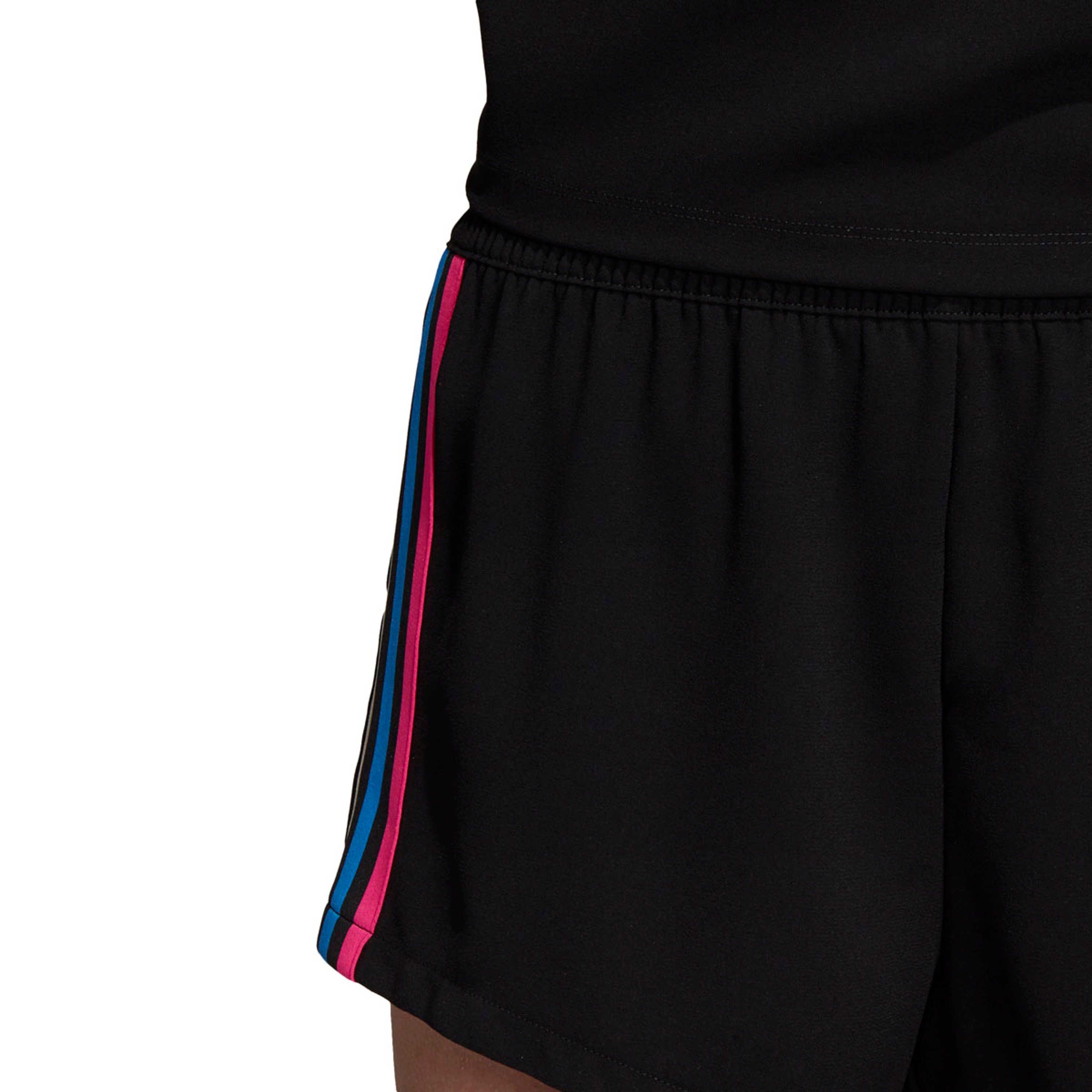 Adidas Shorts kurze Trainingshose im Retro Style für Damen in schwarz Adidas Shorts kurze Trainingshose im Retro Style für Damen in schwarz