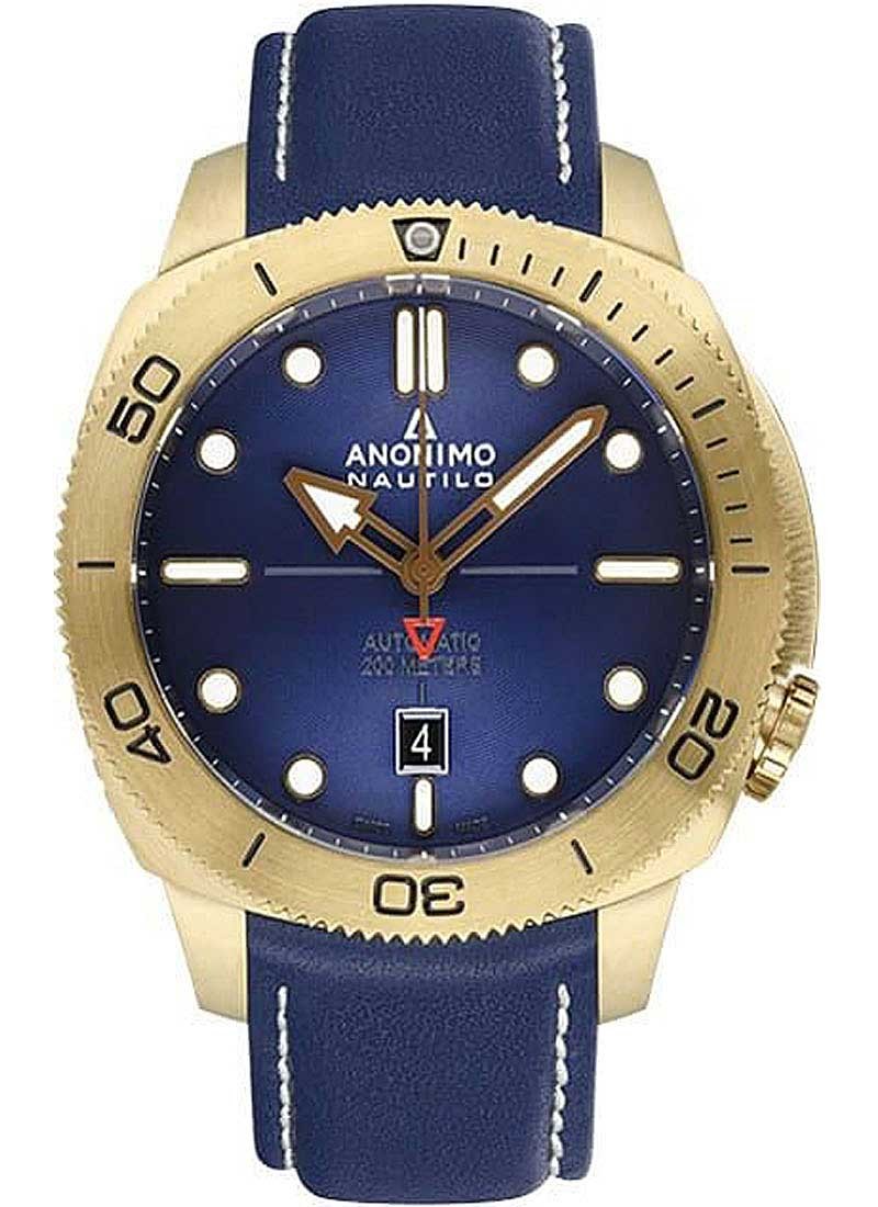 NAUTILO BRONZE BLUE DIAL Juwelier Roberto