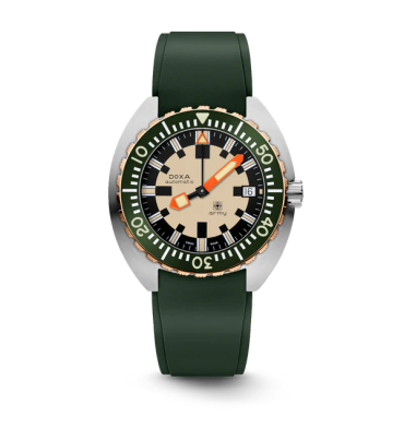 DOXA ARMY, BRONZE BEZEL