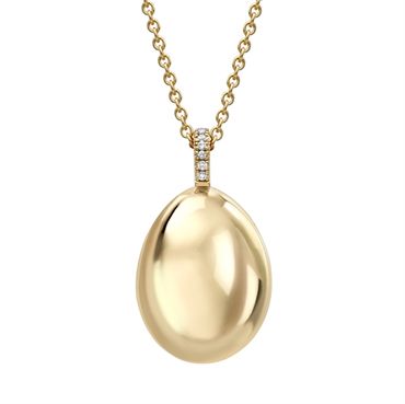 Fabergé Essence Ei-Anhänger aus Gelbgold