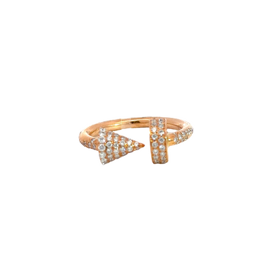 Ring "Arrow" Rose Gold