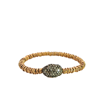 Armband "Brick Black" Rose Gold