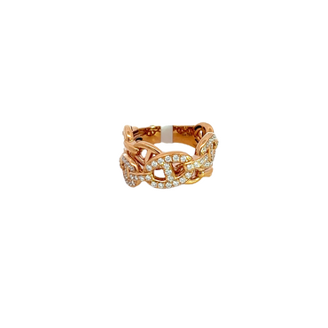 Ring "Devoured" Rose Gold
