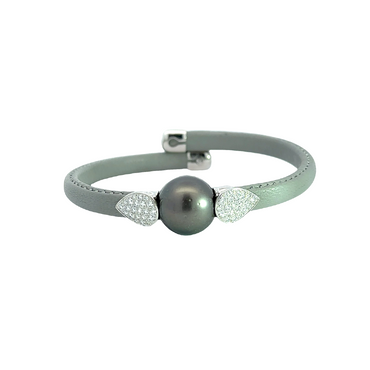 Armreif "Tahiti" Weißgold